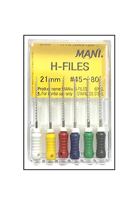 Mani H-File 21mm 45-80 (PACK OF 6)